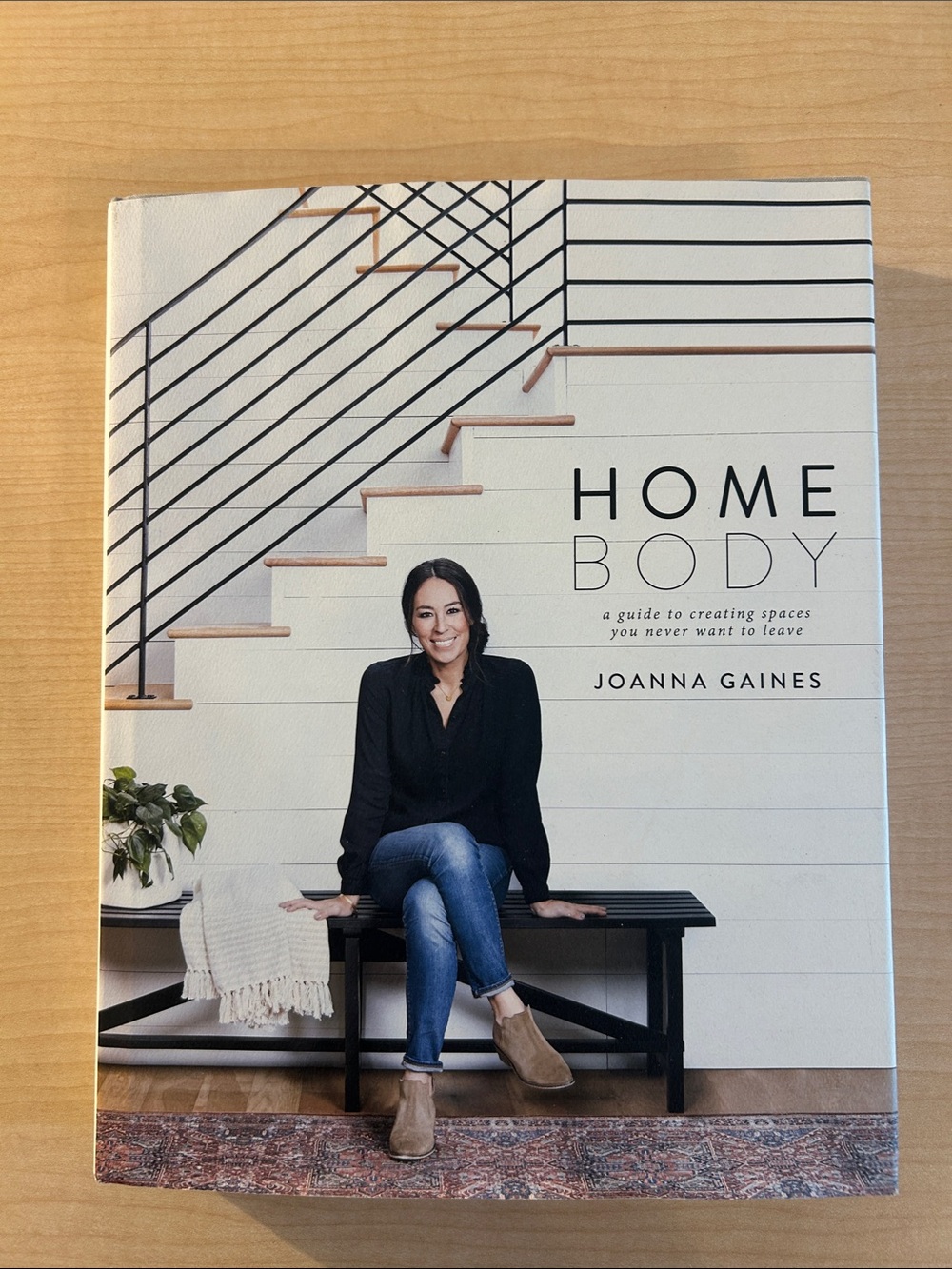 Home Body Hardcover Book - White/Cream Cover